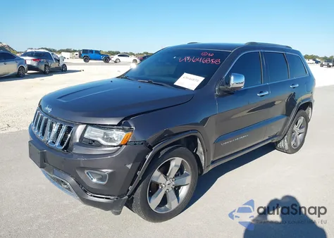 2016 Jeep Grand Cherokee Overland z USA, uszkodzony, nr VIN 1C4RJECG2GC321105